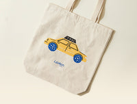 Cart ymal - Taxi Cab Tote Bag